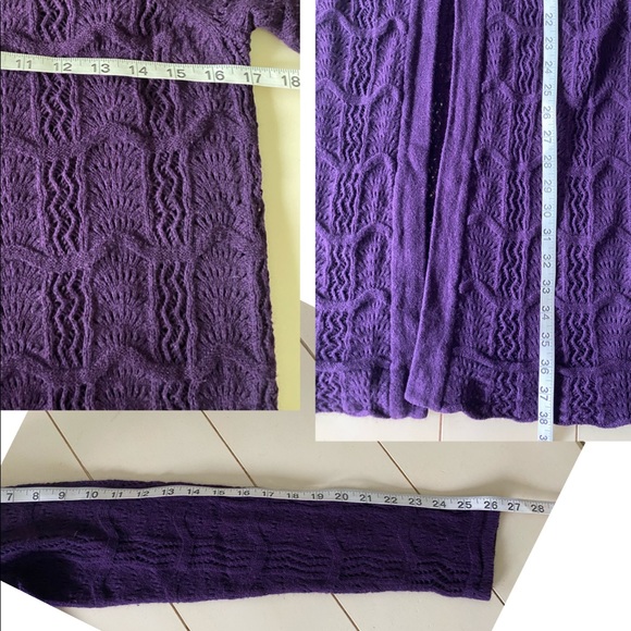 NWOT Anthropologie Guinevere sweater cardigan - Picture 11 of 11